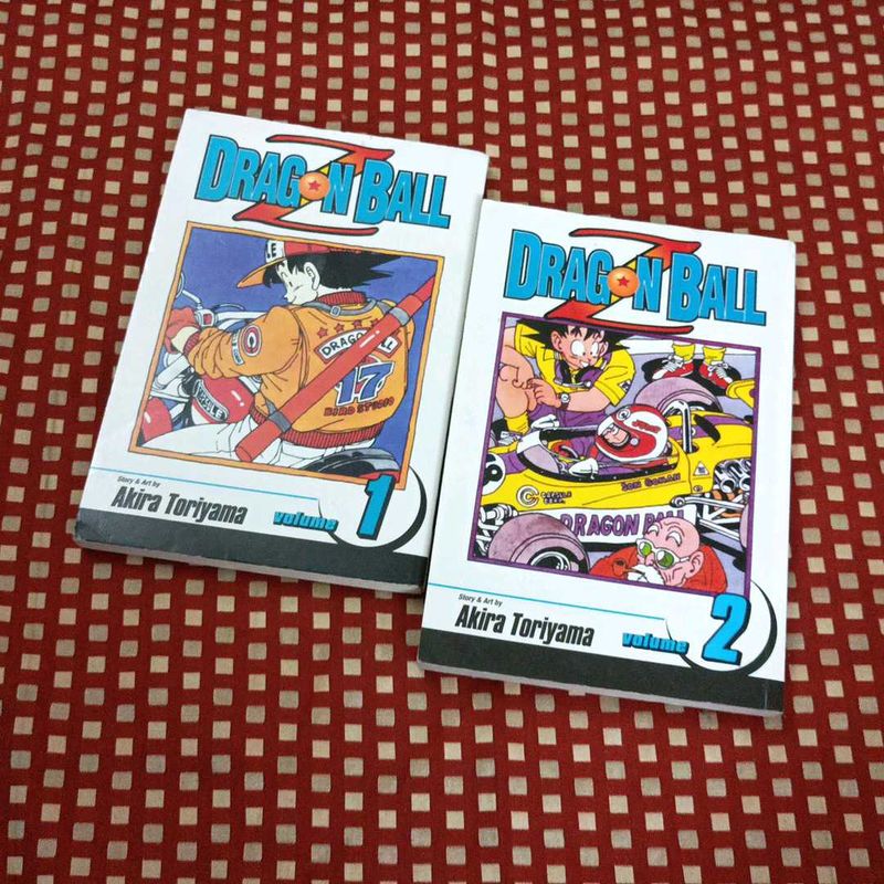 Dragon Ball Z Volume 1 and 2 Manga
