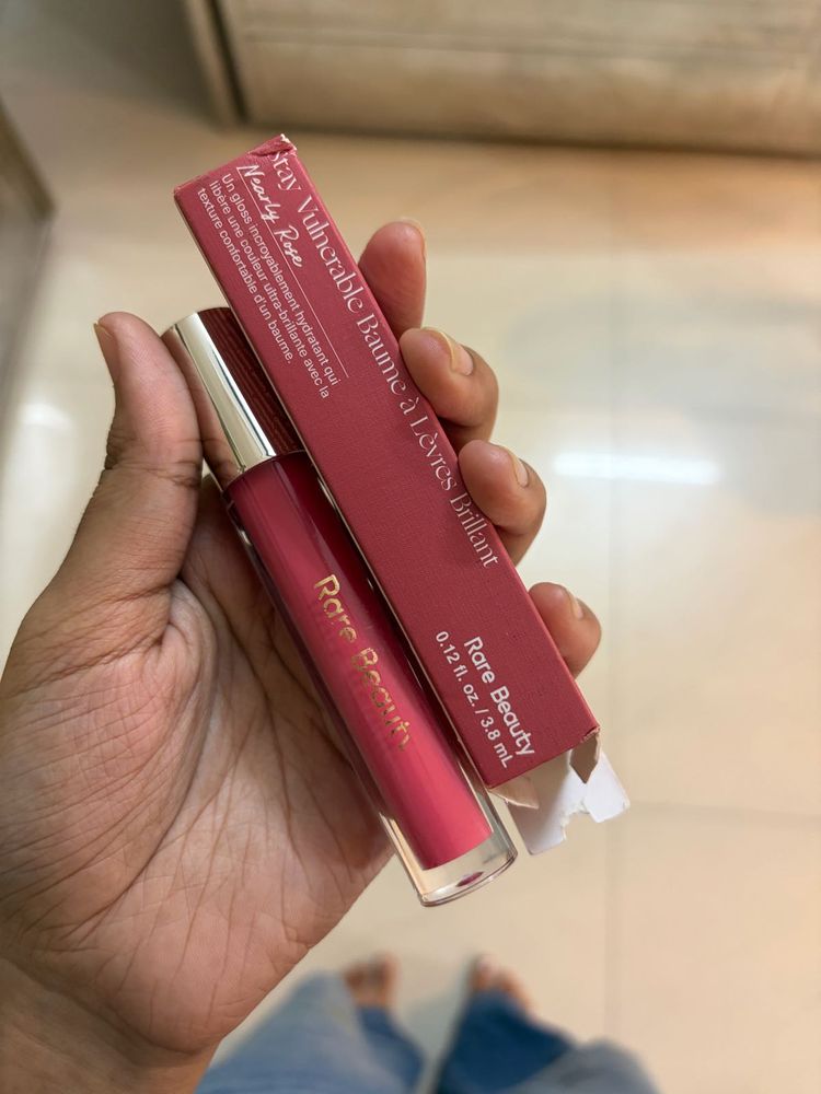 Rare Beauty Lip Oil| nearly rose
