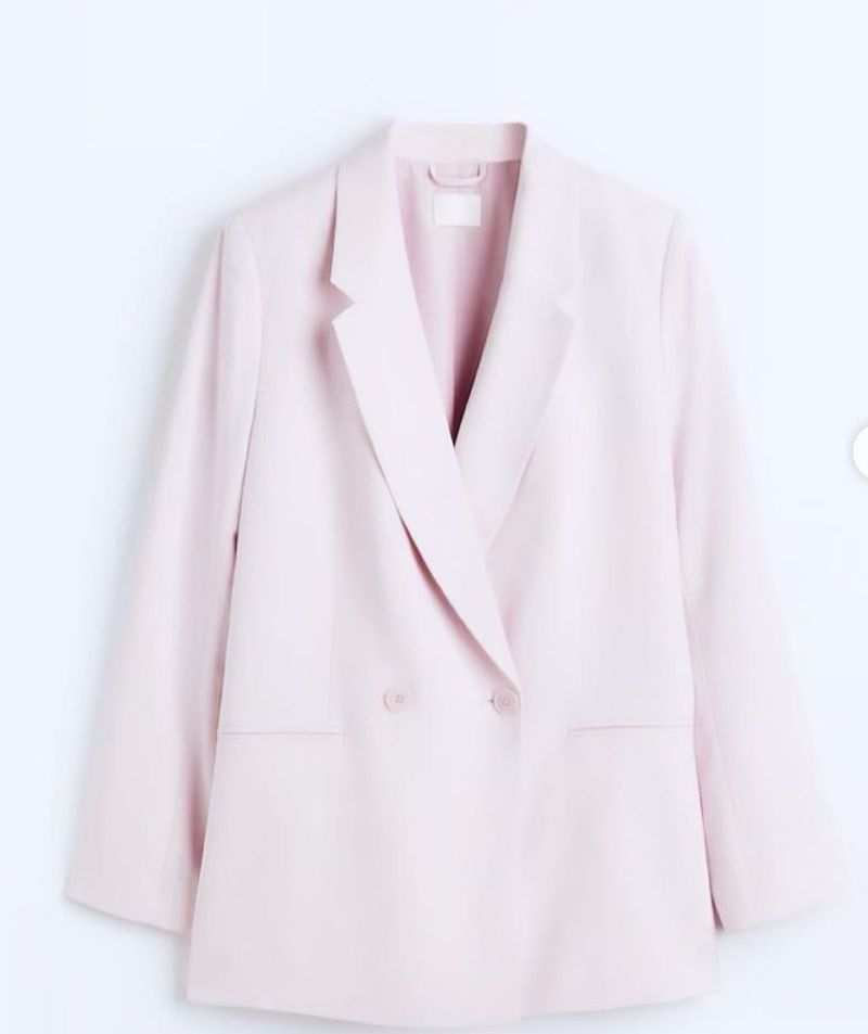 Light Pink oversize Blazer