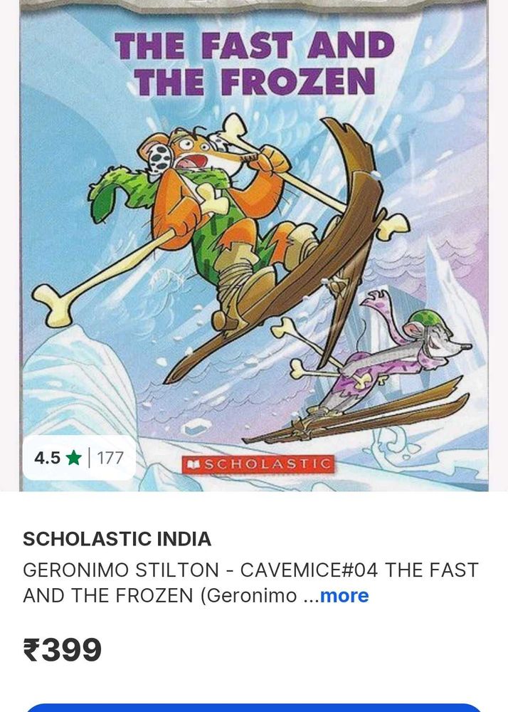 Geronimo Stilton - Cavemice #04