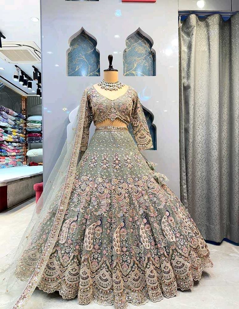 Stunning Embroidered Lehenga Choli
