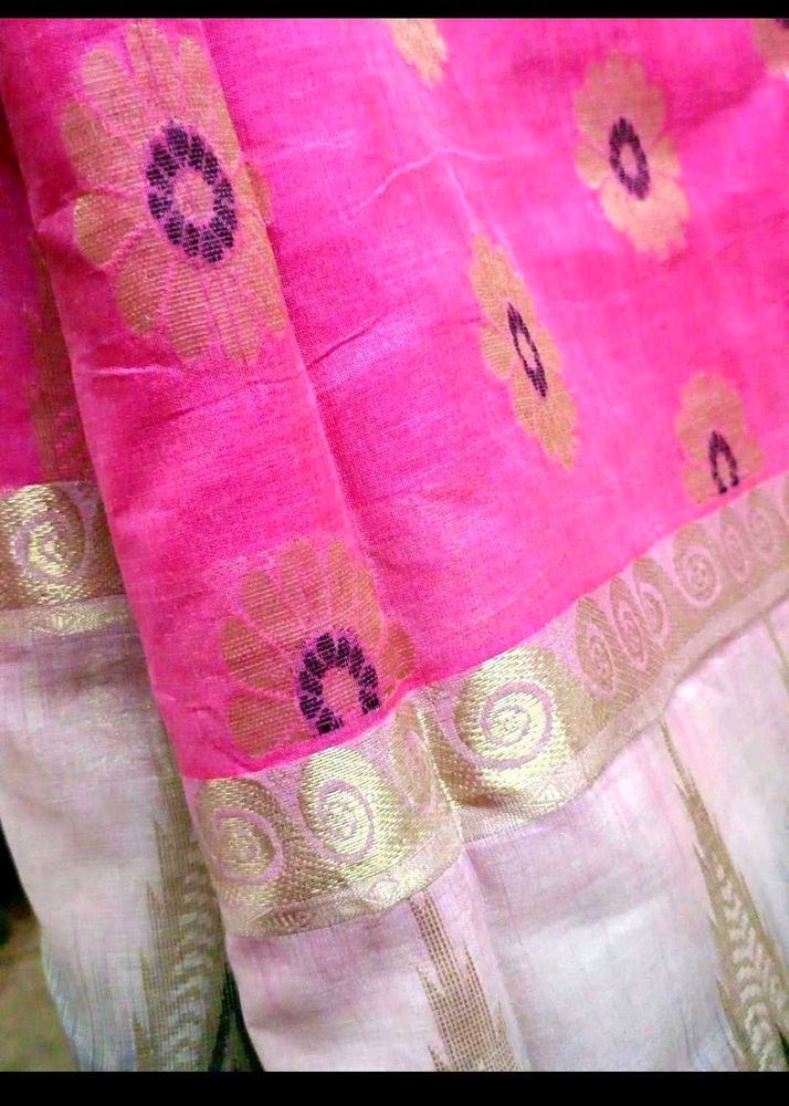 Bengal handloom weavers pure cotton tussar silk sa