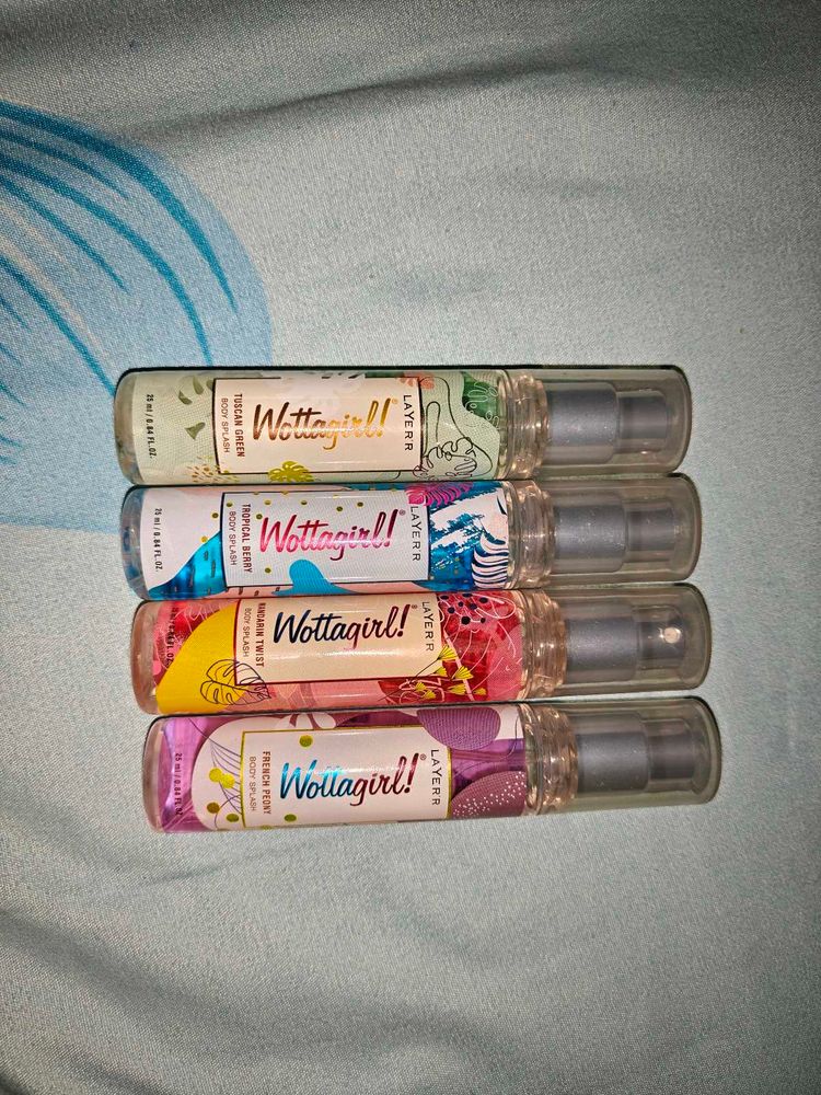 Wottagirl! Body Mist Collection