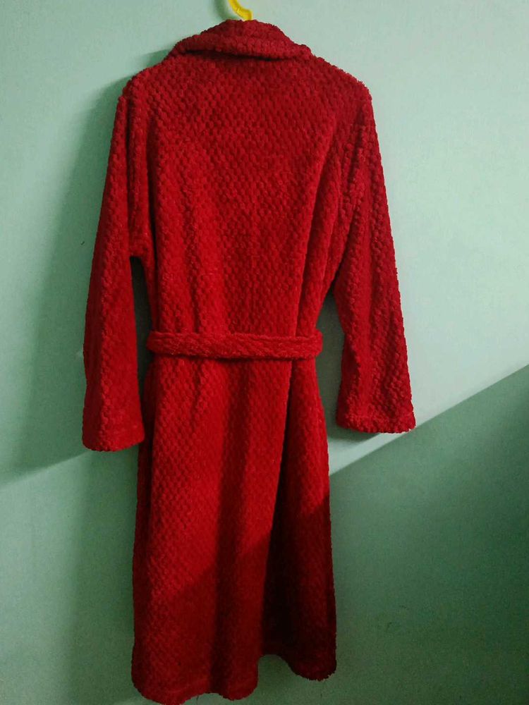 Red Plush Robe
