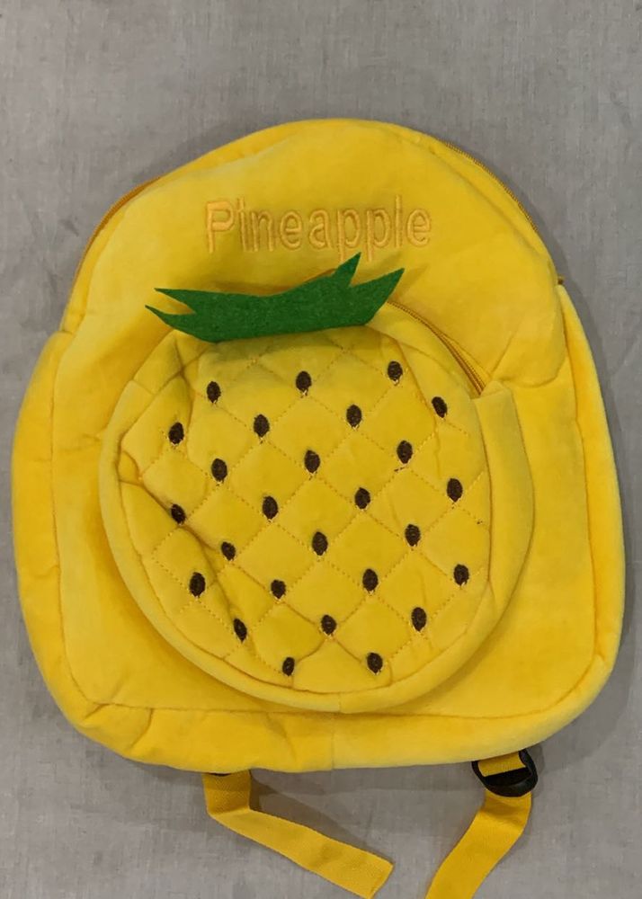 NEW Kids Pineapple Plush Backpack