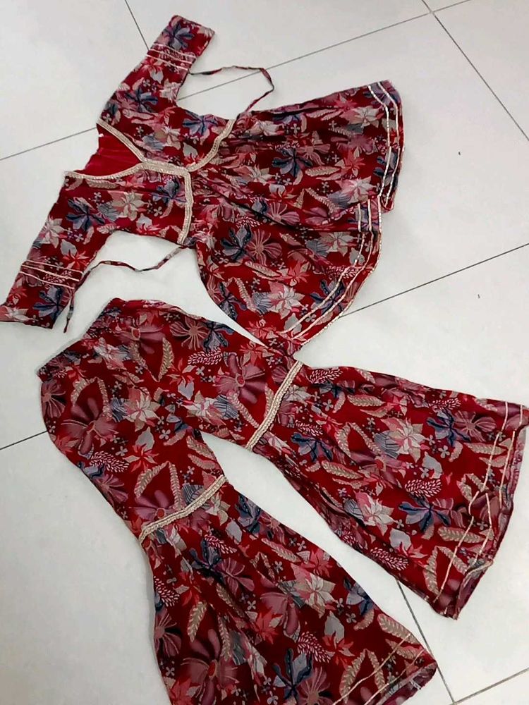 Boho Floral Print Co-ord Set