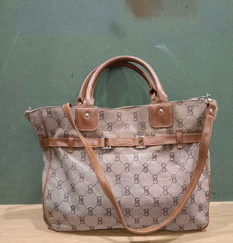 Stylish Monogram Tote Bag