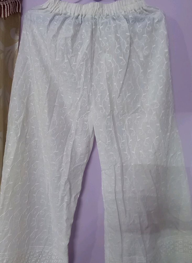 White Palazzo In PerfectCondition SellingPrice:299