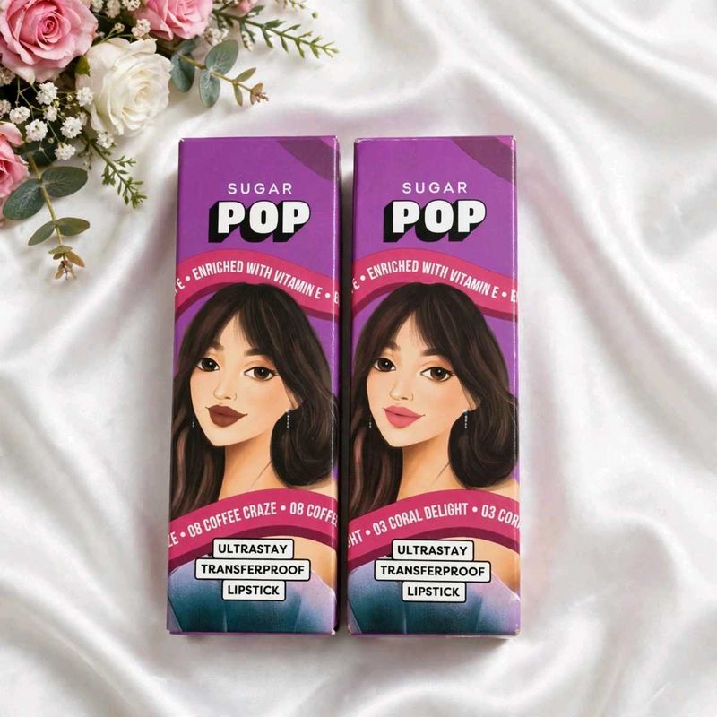 Sugar Pop Transferproof Lipstick Duo