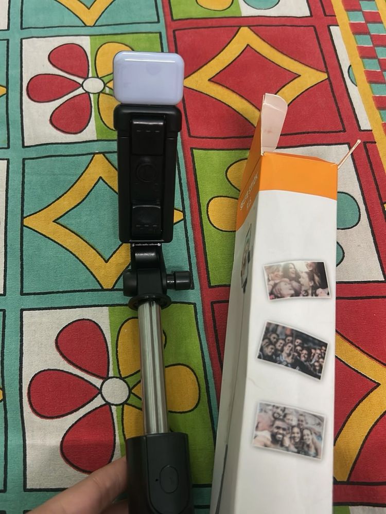 Selfie Stick with Light