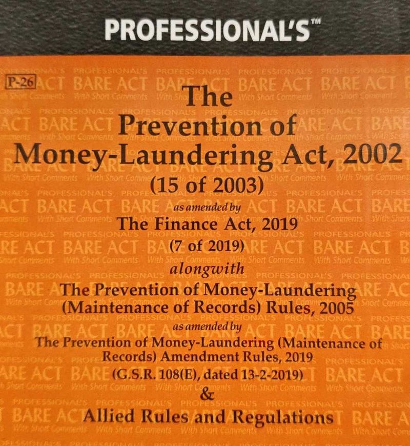 Prevention of Money Laundering Act 2002