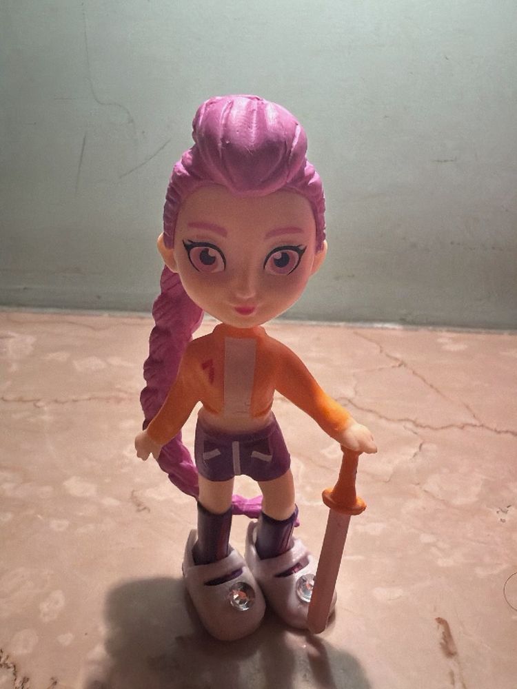 Action Figure with Sword Rumi