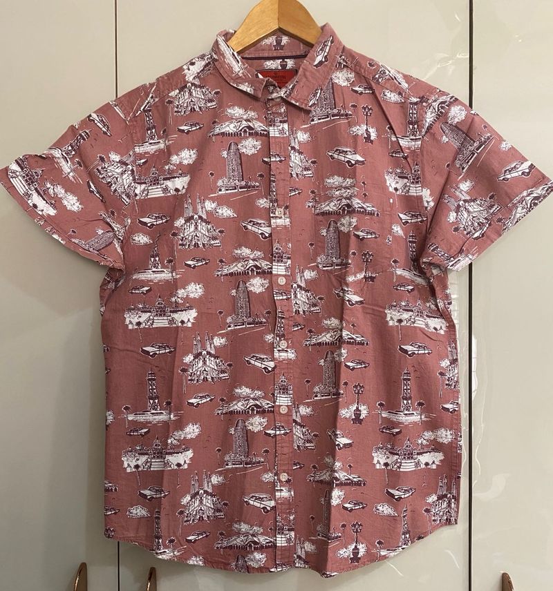 Unique Patterned Men's Shirt