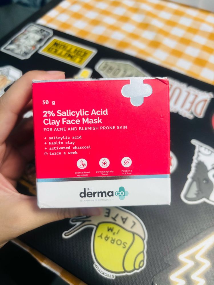 The Derma Co 2% Salicylic Acid Clay Face Mask