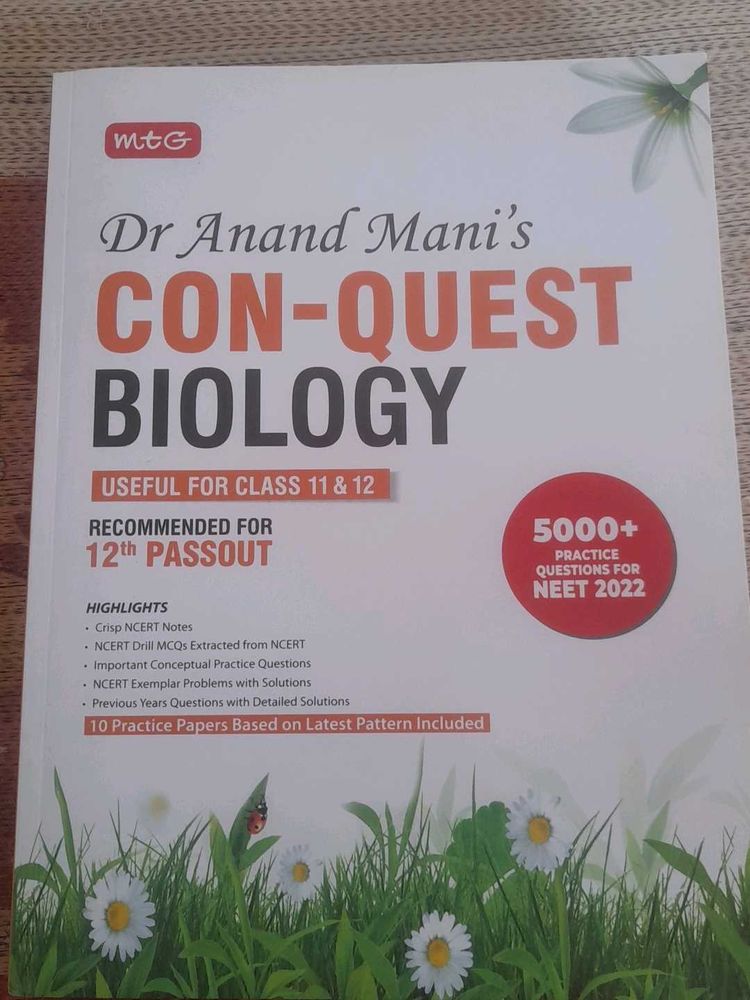 Dr Anand Mani's CON-QUEST BIOLOGY