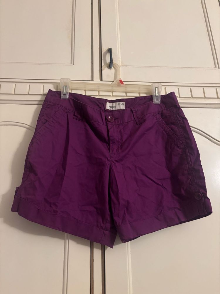 ESPRIT Purple Casual Shorts