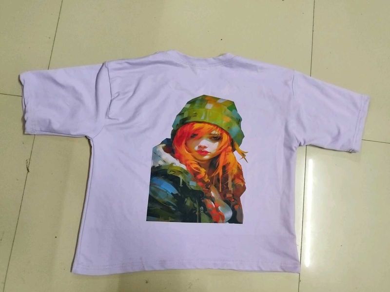 Unique Graphic Print T-Shirt