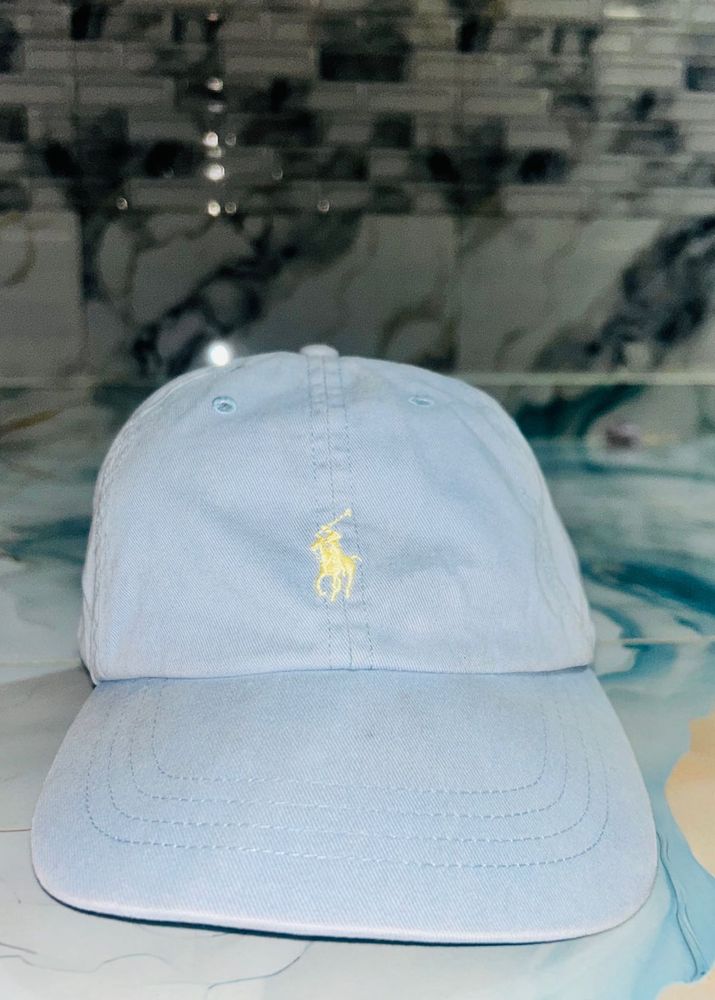 Light Blue ralph lauren cap