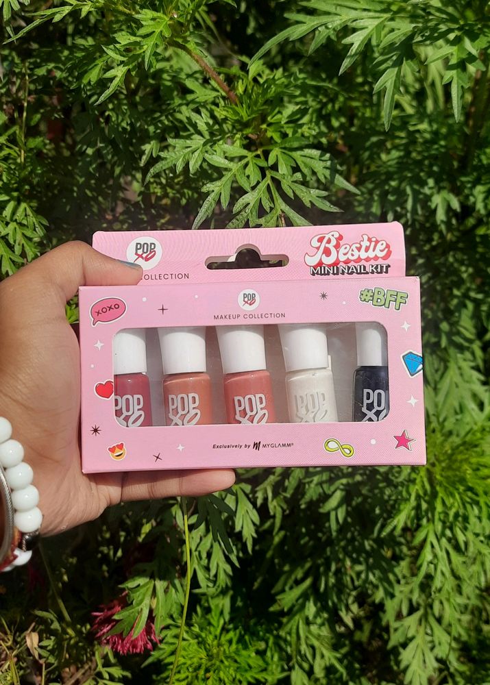 Myglamm POPxo Mini Nail Kit (Bestie) ❤️
