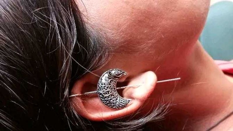 2 piece Oxidized Earrings Set