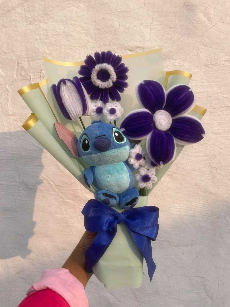 Stitch Plush Flower Bouquet