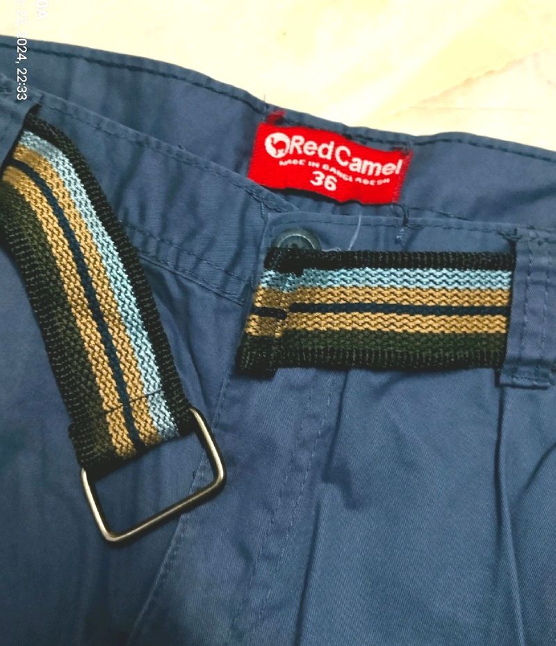 Red Camel Blue Casual Pants