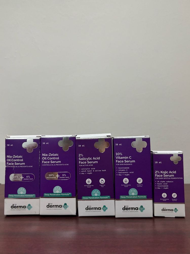 Combo The Derma Co Face Serums New