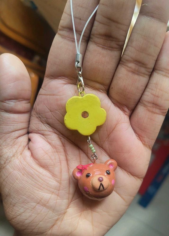 Teddy Bear 💛🐻 Bag Charm
