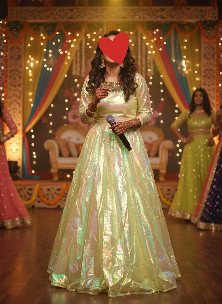 Iridescent Ethnic Gown