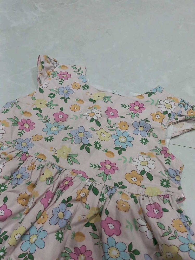 Cute Floral Baby Girl Dress