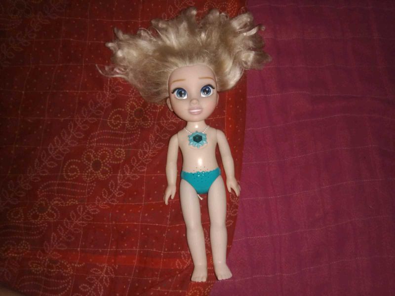 Cute toddler elsa doll
