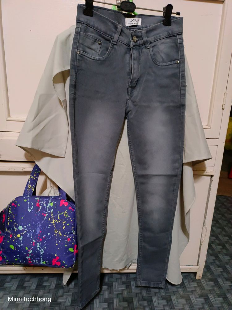 Ash Grey Women Jeans Completely New