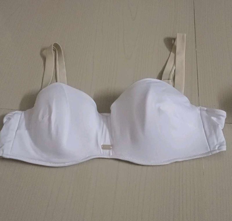 White Branded bra