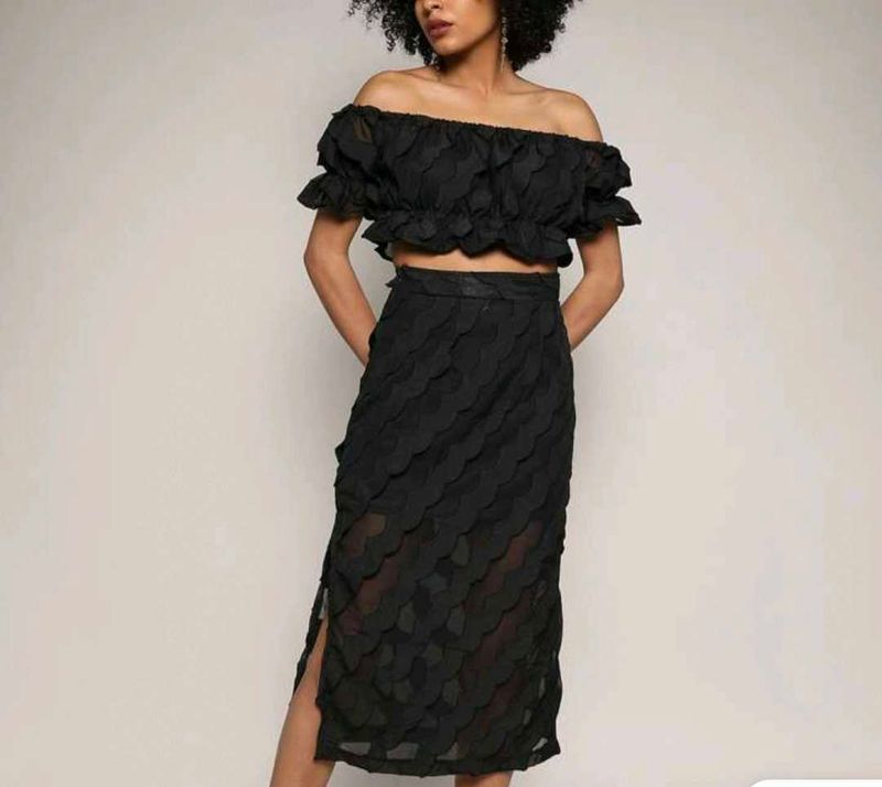 Black Two-Piece Set