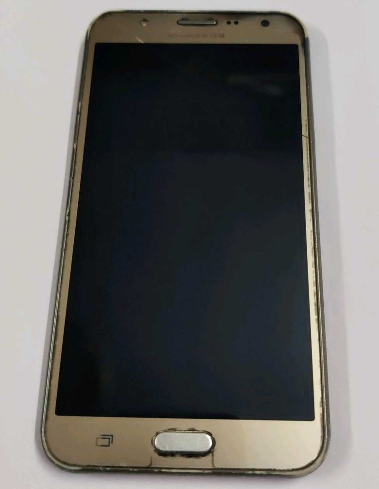 Gold Samsung J7 Smartphone only