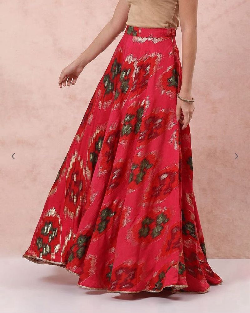 Rangriti Multicoloured Print Skirt