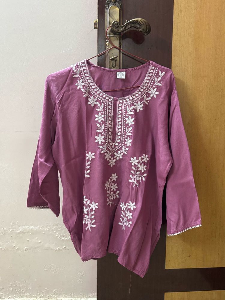 Elegant Embroidered Kurta
