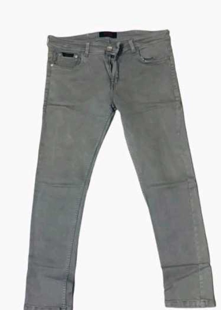 Men's Grey Slim Fit Jeans