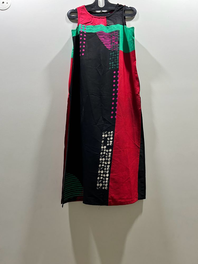 Rs 100 Cut-sleeves Kurta