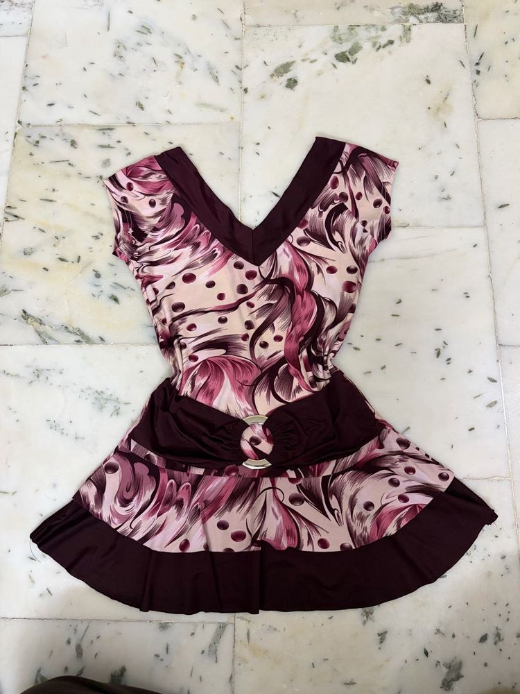 Stylish Printed V-Neck top