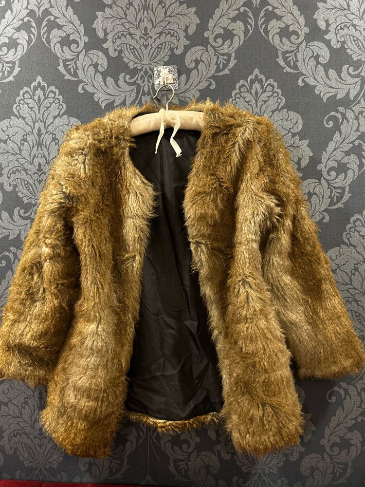 Stylish Faux Fur Jacket