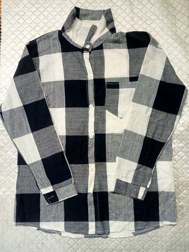 Classic Plaid Long Sleeve Shirt