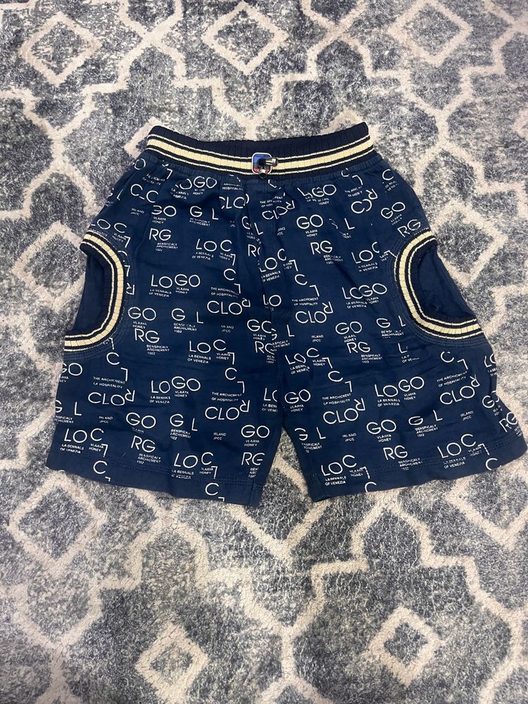 Kid’s Graphic Print Shorts