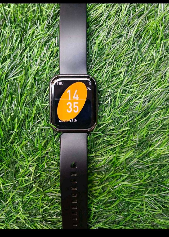 Digital Watch Black &amp; Pink strips