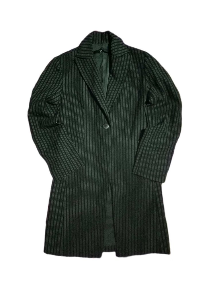 RARE VINTAGE LONGLINE STRIPPED BLAZER