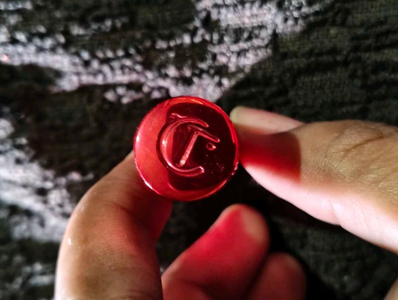 Red C-shaped Charm