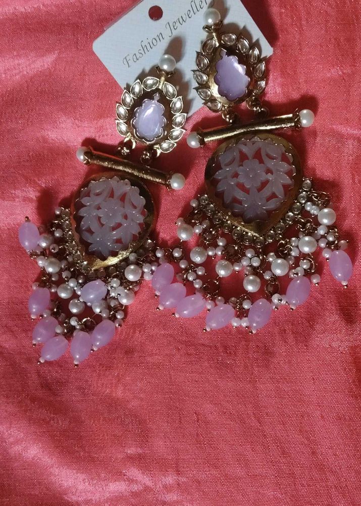 Women's Lavender Earrings