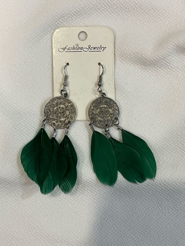 Bohemian Feather Earrings