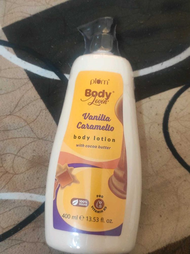 Plum Body Lovin' Vanilla Caramello lotion