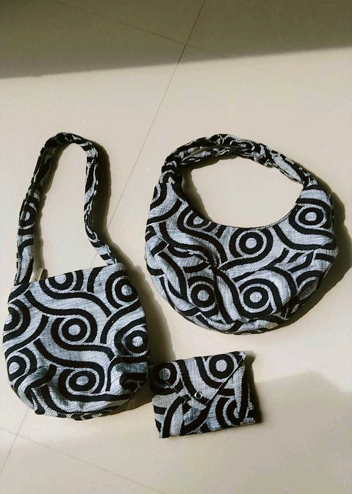 Stylish Patterned Bag Set